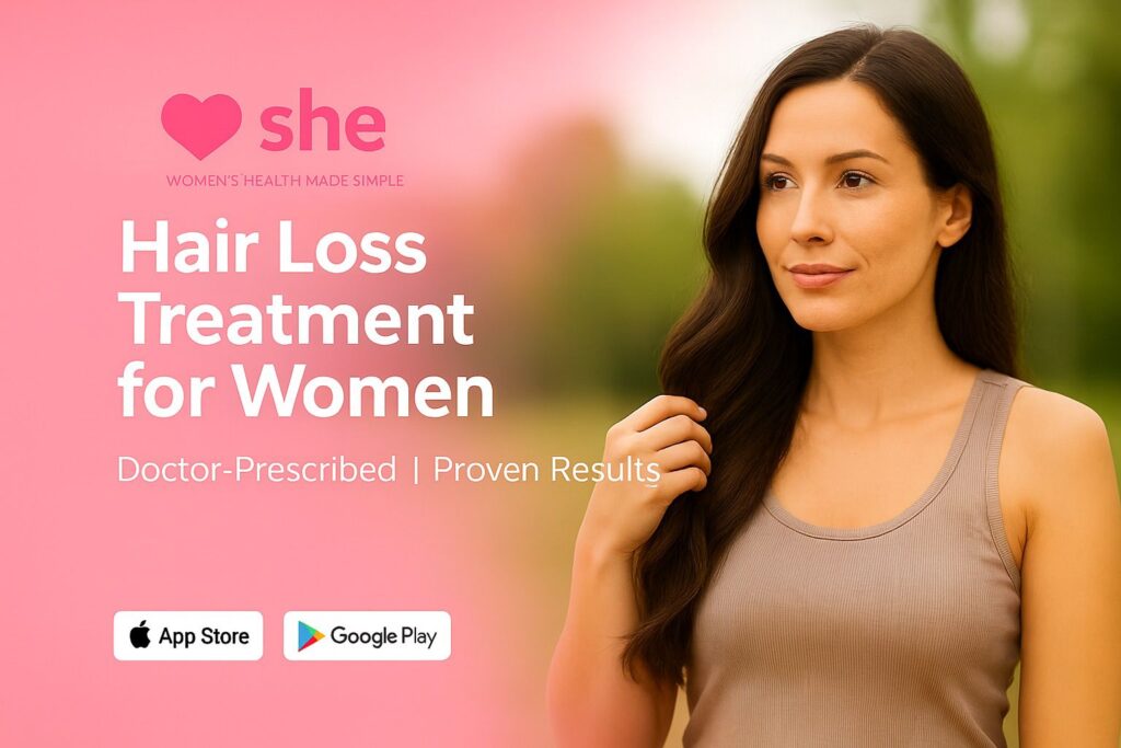 Women's Hair Loss Treatment Online | She-MD